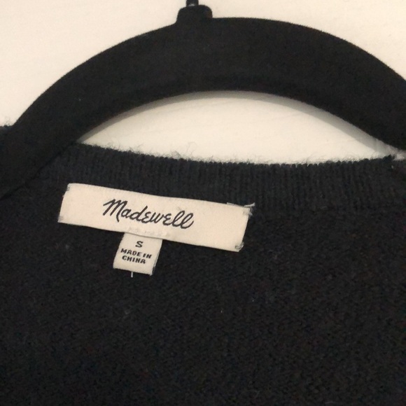Madewell Merino Wool and Alpaca Blend Open Color Block Cardigan Size Sma… - Picture 3 of 8